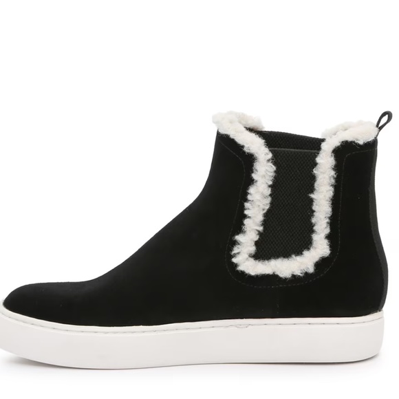 Lucky Brand Kichai Cozy Chelsea Boot - Black - Picture 3 of 9